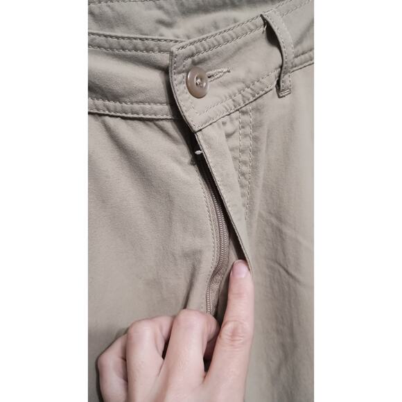 Clothing Arts pic pocket proof pants Travelercargo zip snap survival Mens 34x30 - Picture 4 of 11